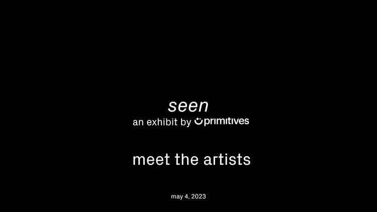 seen: meet the artists